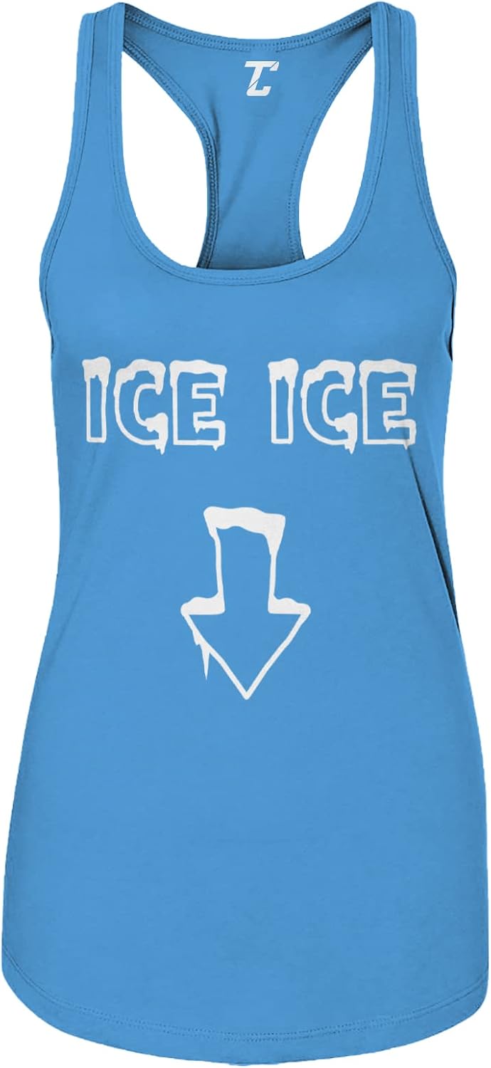 Ice Ice Baby - Pregnant Song Lyric Pun Women's Tank Top
