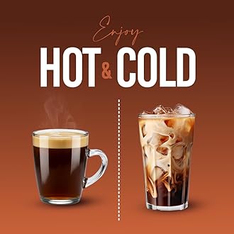 BREWSAGA Italian Espresso Instant Coffee | 100% Arabica | Freeze-Dried | Flavoured Coffee | No Added Sugar | Makes 50 Cups | Morning Starter | Cafe Coffee At Home | 100 Gram, Granule, Bottle