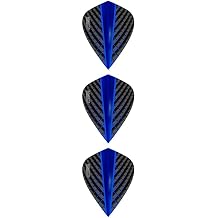 Generic Harrows Quantum Kite Dart Flights - 1 Set of 3 - Blue