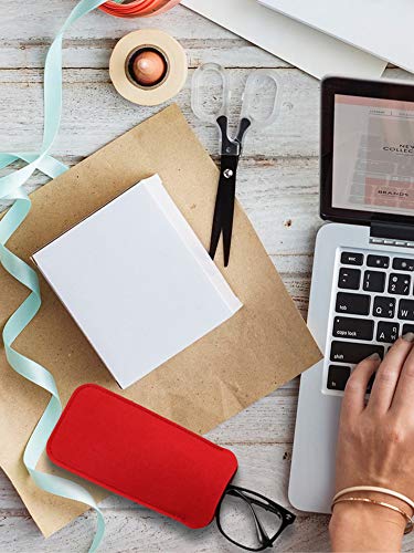 7 Pieces Soft Eyeglass Cases Soft Felt Sunglasses Cases Portable Travel Glasses Storage Pouch For Men Woman #TOP5