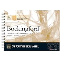 Algopix Similar Product 20 - Bockingford 300gsm Spiral Pad 14 x 10