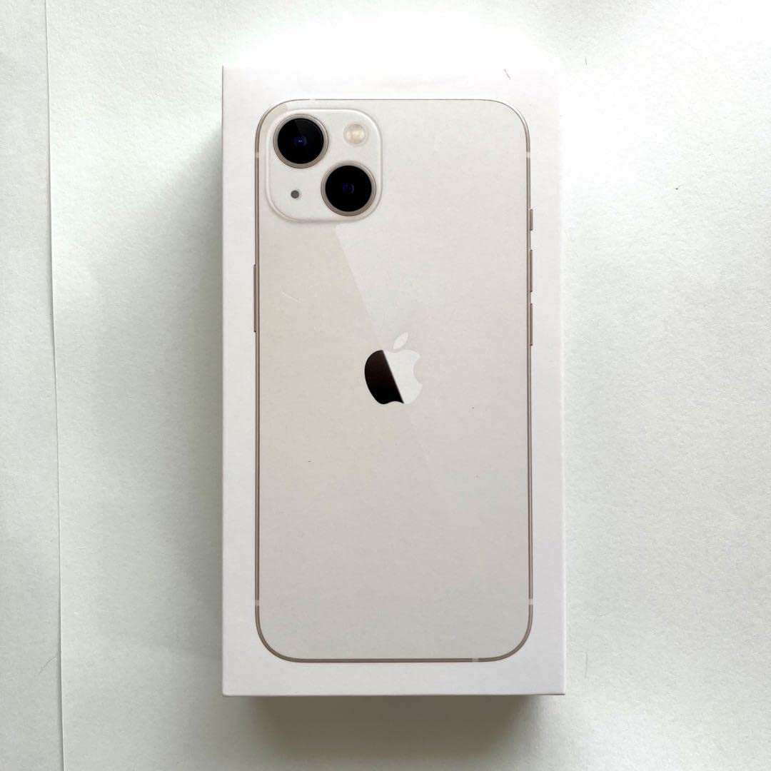 Amazon.co.jp: 空箱のみiPhone 13 スターライト 128GB 付属品付き : ホビー 