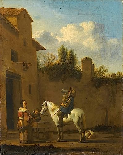 Poster trompette Karel Dujardin 58 x 90 cm toile pour decorer un mur vide