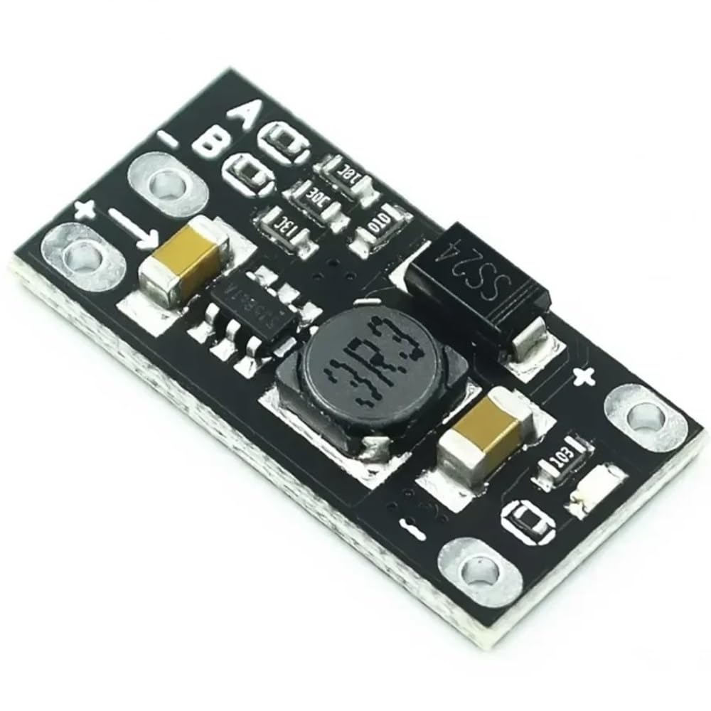 Placa elevadora de voltaje regulable para baterías de 3.7V con salidas de 5V a 12V, lote de 10 2