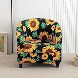 >>>MATÉRIAU: Nos housse de fauteuil dans un tissu extensible en Polyester, qui a une texture plus délicate et douce. Convient à la plupart des fauteuils. La housse de fauteuil cabriolet extensible 1 place peut protéger votre fauteuil de l'usure quotidienne et des taches.