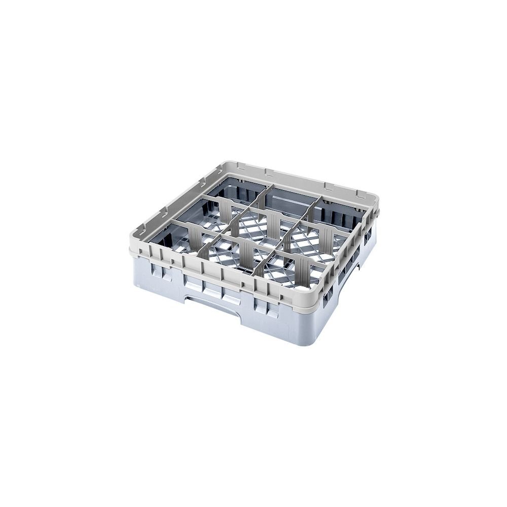 Camrack Glass Rack, W/Extender, Full Size, 9 Compartments, 5-7/8'' Max. Dia., 3-5/8'' Max. Height, (5 Pieces/Unit)