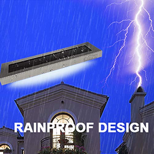 Solar Lights Outdoor for House Numbers - Outdoor Solar Light for Address Sign Plate - Wall Light for Home,Garden and Yard