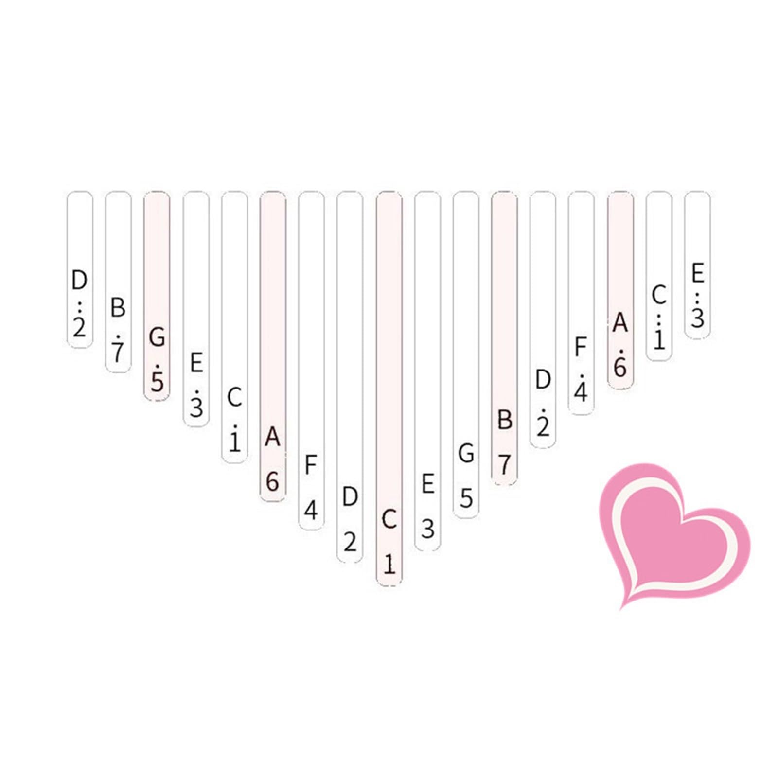 Kalimba Instrument 17-Noten Daumenklavier Kalimba Fingerklavier Anfängereinstieg Einfaches Musikinstrument Mit Zubehör(Style 1)