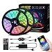 Produktbild Nigecue 10M Bluetooth LED Strip, 5050SMD RGB Led Streifen Steuerbar via App, LED Band Dimmbar, 40-Tasten Fernbedienung und Steuerbox, Sync mit Musik, 16 Millionen Farben, Timermodus