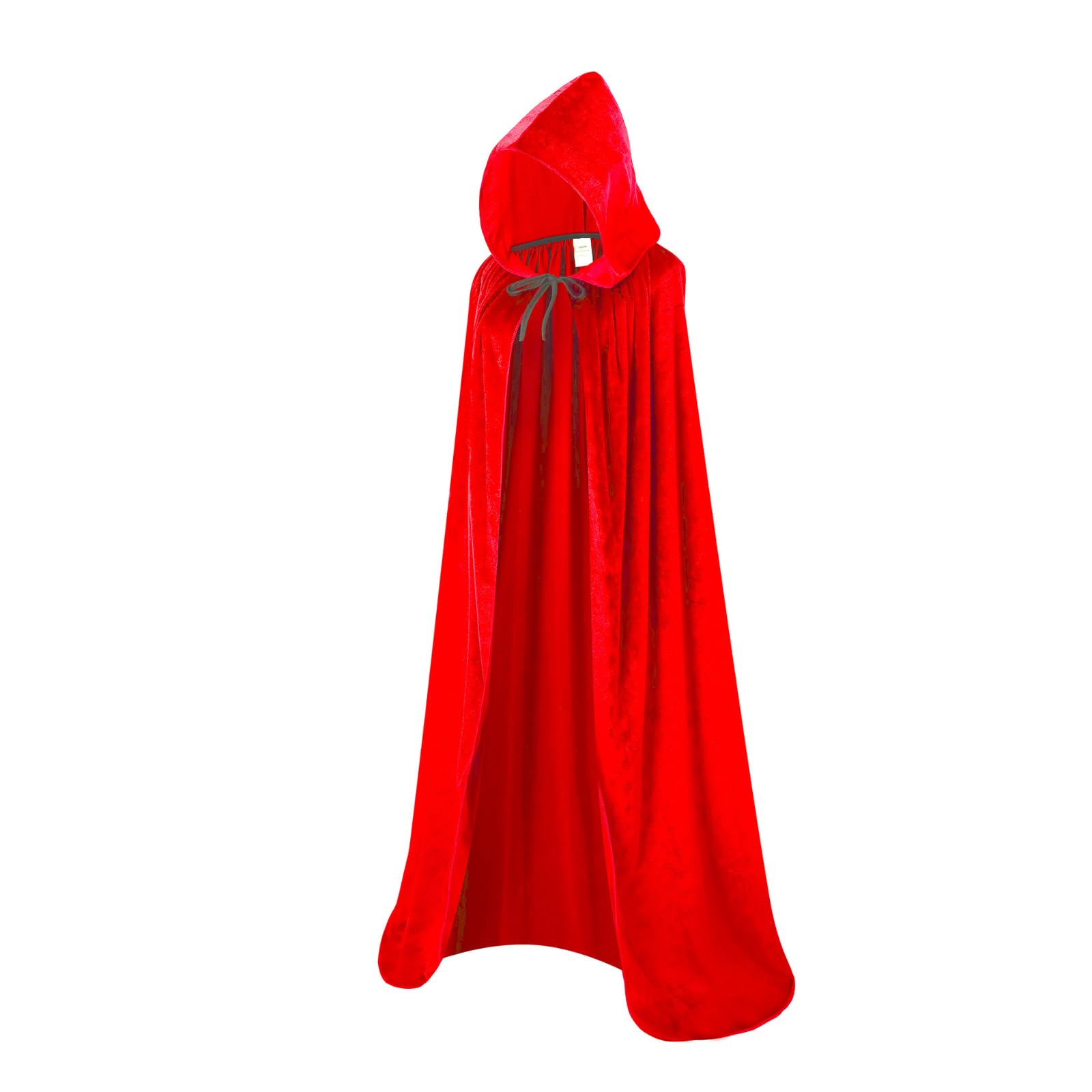 HAPNBCELE Unisex Velvet Cape Hooded Cloak - Image 3