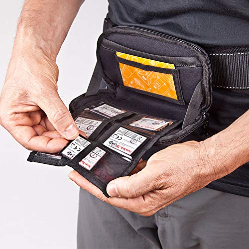 Spider Holster - Spiderpro Memory Card Organizer V2 (Mco) - Loop Through Your Belt And Easily Store 6Cf + 3Sd Camera Memory Cards, Your Phone, Keys, And More! #TOP1