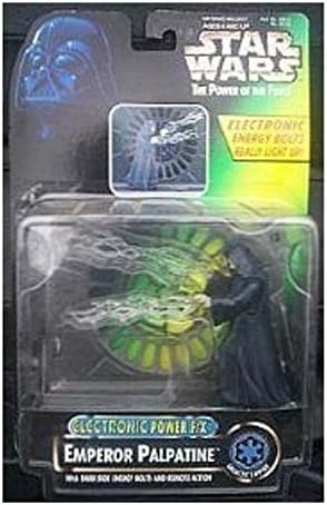 Star Wars - Emperor Palpatine - POF - Electronic Power F/X - Dark Side Energy Bolts, Remote Action - Mint - Collectible - (PR)