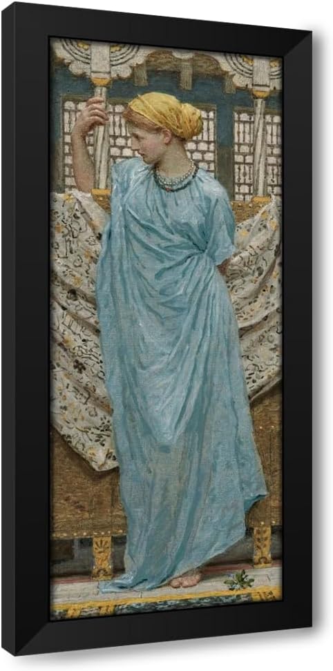 ArtDirect Forget-Me-Nots (circa 1879) Custom Framed Art Print Giclee Print or Canvas Options with Various Sizes and Customization by Albert Joseph Moore