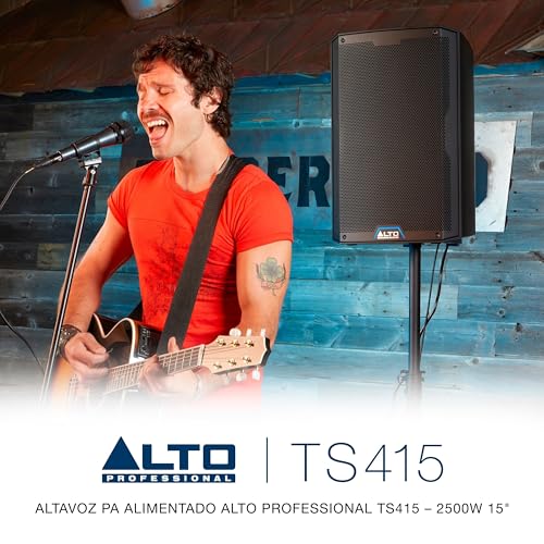 Miniatura 11 de Alto Ts415 Altavoz Autoamplificado 2500w 15 Pulgadas Con Mesa De Mezclas De 3 Canales, Streaming Bluetooth, Emparejamiento Inalámbrico De Altavoces, Dsp Y App