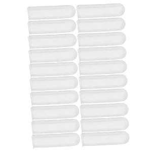 Comfortable Ear Spoon Protectors Silicone Ear Wax Tool Covers 20pcs Replacement Tips Soft Sleeves for Ear Care