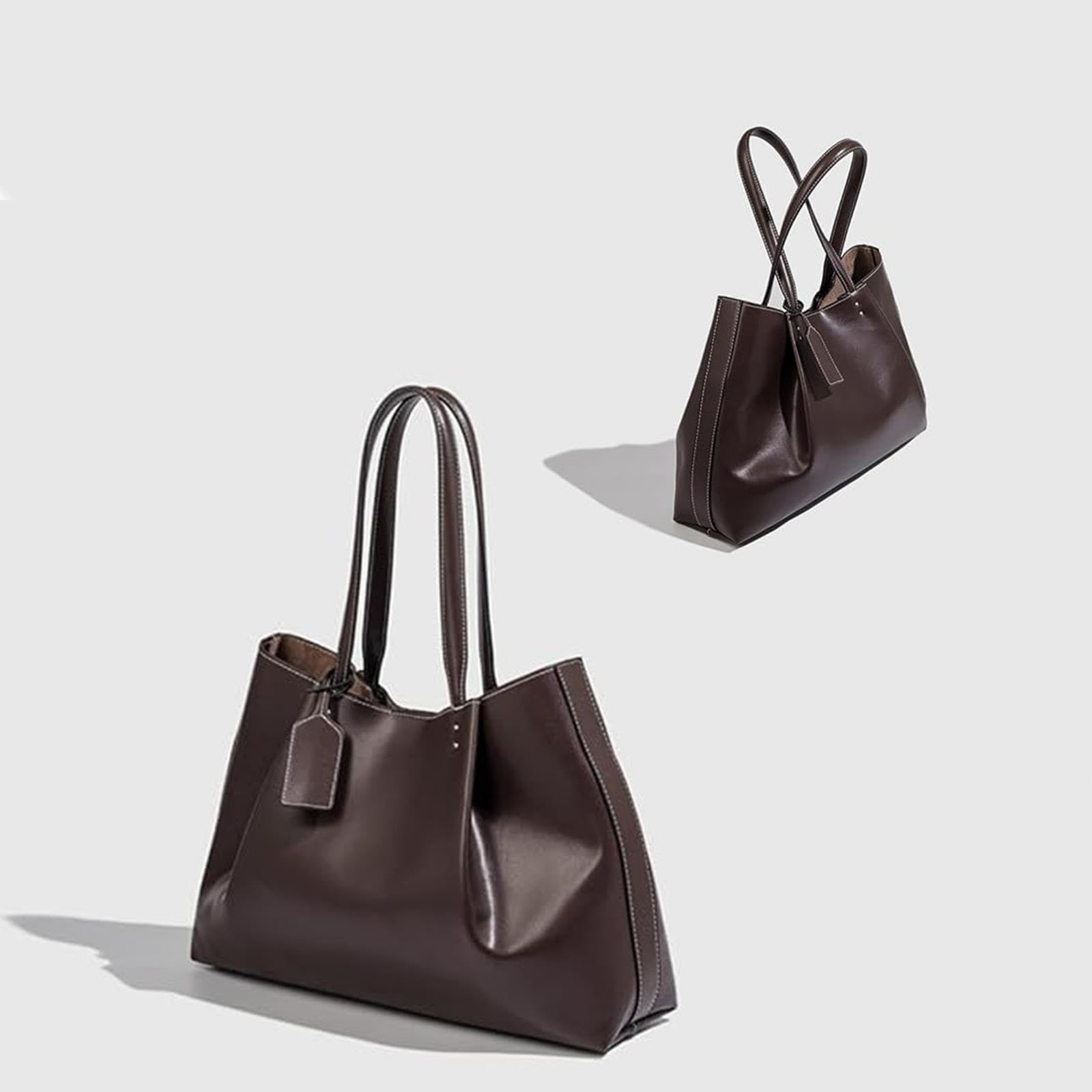 Tote Bag Damen, Shopper Tasche Groß Henkeltasche Vintage Hobo Handtasche