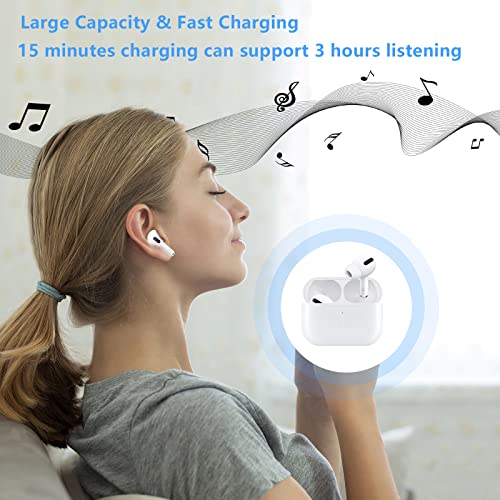 Murcycle Wireless Charging Case Replacement Compatible For Airpod Pro Charging Case, Only Air Pods Pro Charger Case With Pairing Sync Button, No Earbuds #TOP4