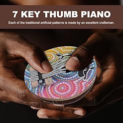 BIENKA 2 pcs 7 Acrylique Mbira Marteau avec Kid Doigt Piano Instruments Pouce Shell Clés Africain Métal Kalimba Musique… - Les Beatles, Paul McCartney, John Lennon, RIngo Starr, George Harrison BIENKA 2 pcs 7 Acrylique Mbira Marteau avec Kid Doigt Piano Instruments Pouce Shell Clés Africain Métal Kalimba Musique… – Image 5