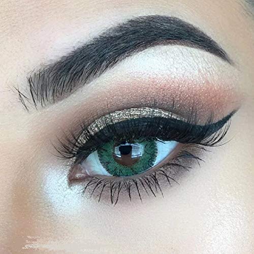 Lente de contacto de color Ever Green 3tons freshtone® + Avizor Solution multifunción para lente 10 ml + Kit de almacenaje color aleatorio, caja incluye cortador y aplicador .12 meses sin Correction