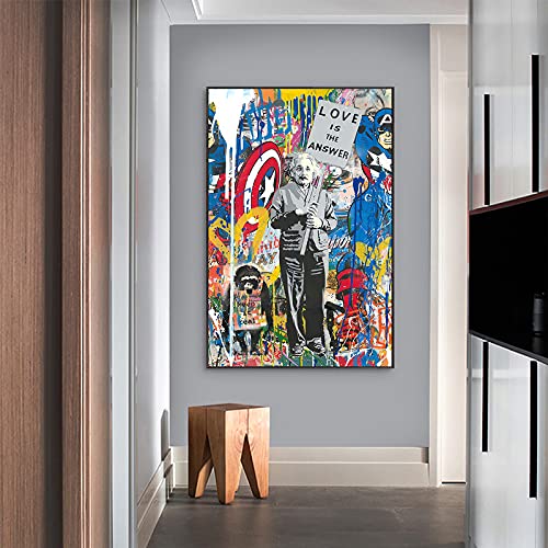 Banksy バンクシー 絵画 インテリア アートパネル 飾り絵 ポスター