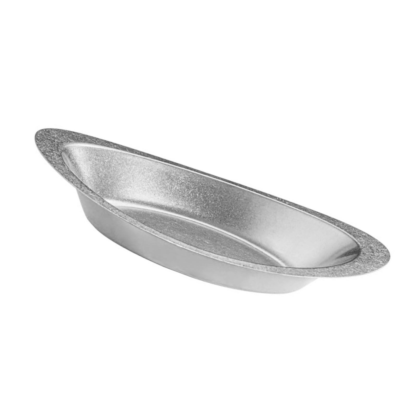 Greabuy Stainless Steel Plates Metal Food Serving Plates, Dinner for Outdoor Camping Hiking, Party, Feeding, Stainless Steel Platters for Serving Food