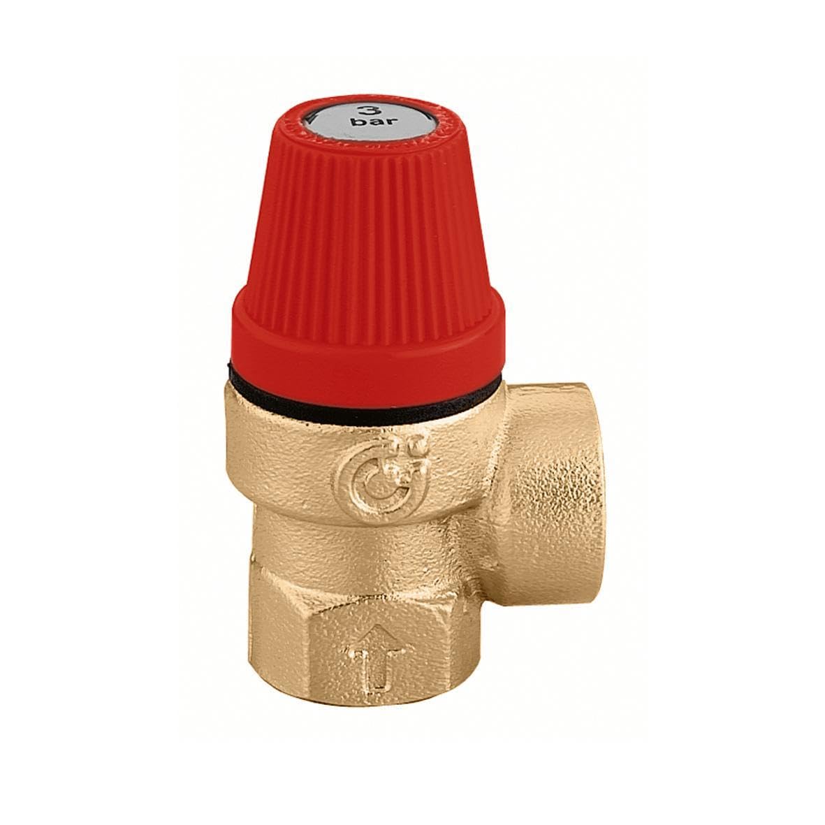 Caleffi 1/2" 3 Bar Relief Safety Valve