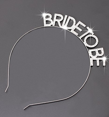 Daxi Bachelorette Party Decorations Bridal Accessories Bride To Be Tiara Bridal Shower Headband Wedding Decor #TOP4