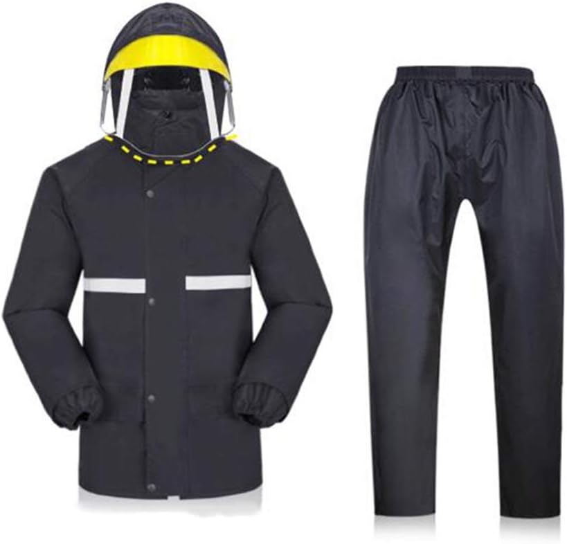 poncho da pioggia per l'escursionismo maschile