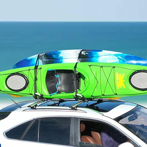 image for LEADRACKS Kayak Roof Rack for Canoe, Ski, SUP, Surfboard, Kayak Carrie