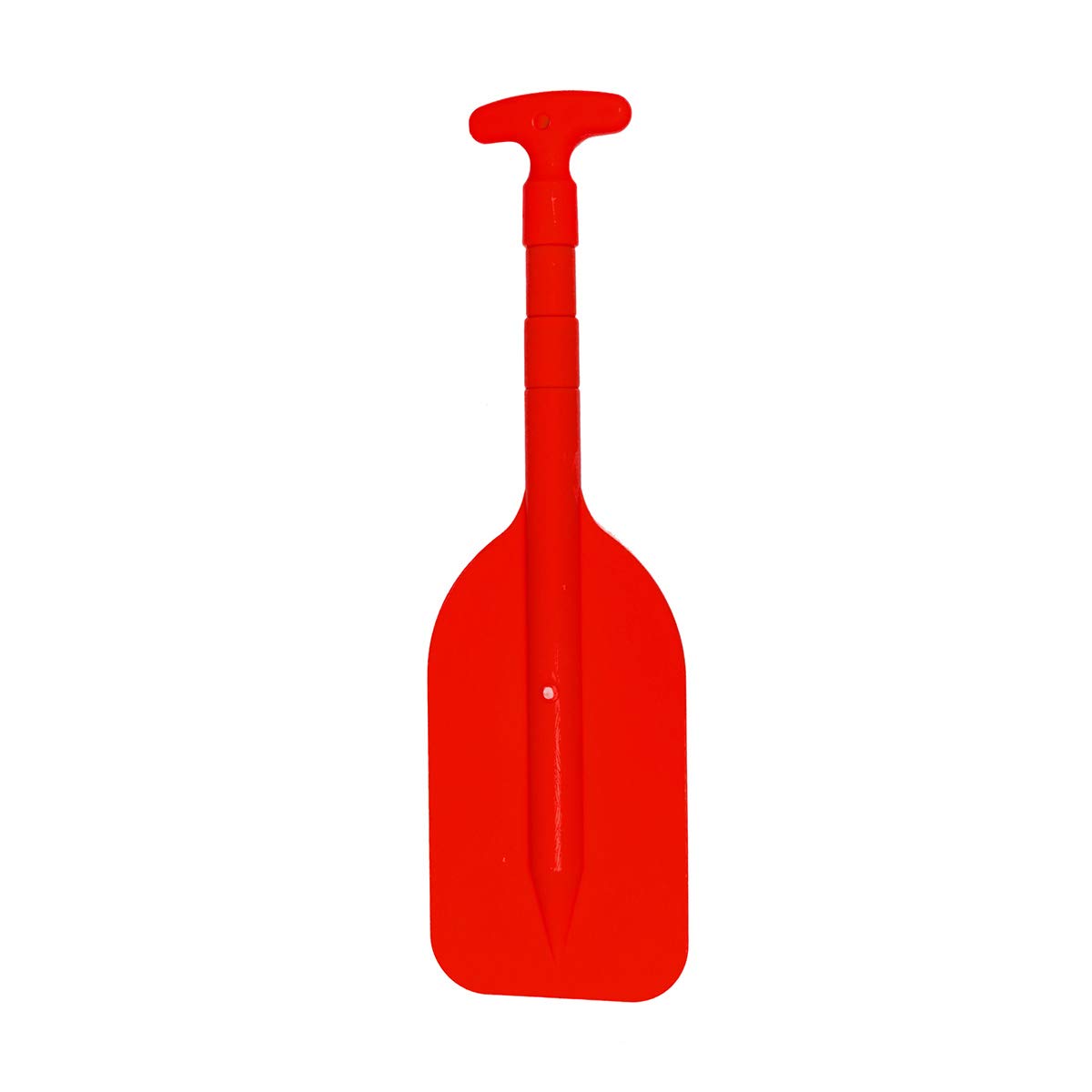 54-106Cm Remo Telescópica De Kayak Remo Remo Flotante Canotaje Remo con Manija Antideslizante Agua Marina Accesorios - Rojo