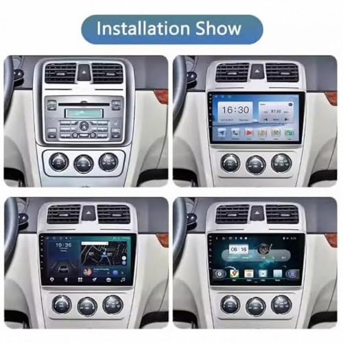 Carplay para Changan CX30 2011 2012 pantalla tactil con Android Auto y Bluetooth 4 Nuclear 2