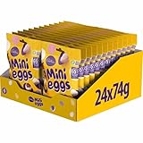 Cadbury Easter Eggs Mini Eggs Chocolate Bag (74g) - Box of 24