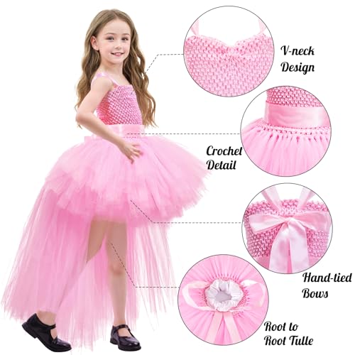 Tao-Ge Christmas Tutu Dress for Girls Tulle Dresses Fairy Princess Dress for Kids Toddler Little Girl Birthday Party Outfit - Image 6