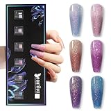 ❤❤【Múltiples opciones de uso】El juego de gel multicolor puede satisfacer sus diferentes necesidades, 6 colores se pueden usar solos o en combinación para ayudarlo a lograr su diseño de arte de uñas ideal, por completo, le permitirá obtener una variedad increíble para su reflejos destacados.