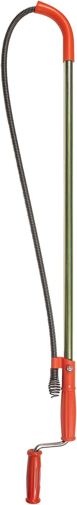 General Pipe Cleaners I-3FL Closet Auger, Professional 3' Flexicore Snake for Unclogging Toilets