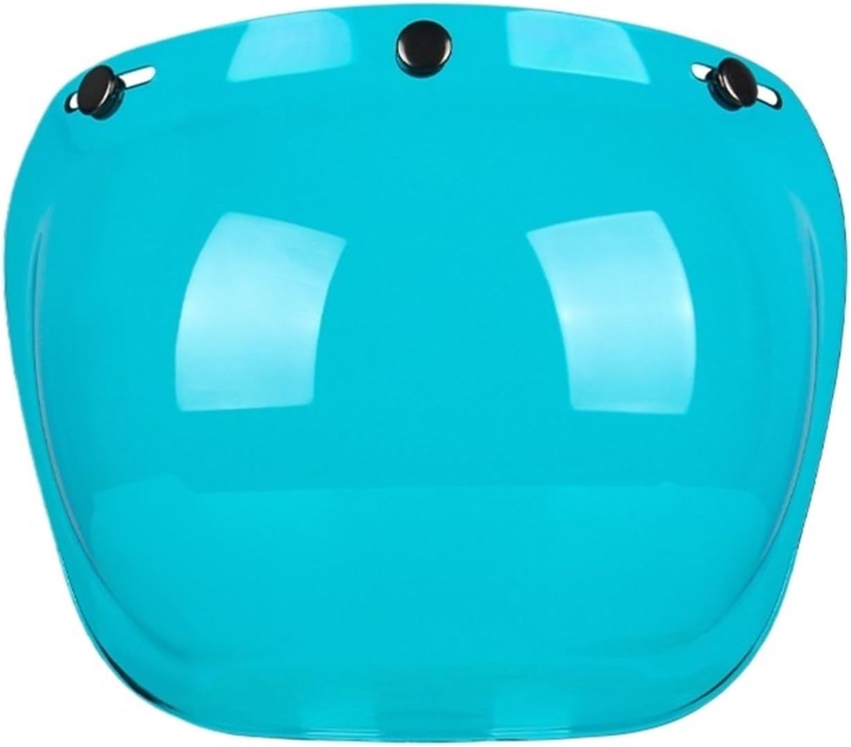 Retro Helmet Lenses Bubble Mirror Motorcycle Helmet Three Button Type Bubble Shield Visors Helmet Accessories for motorcycle helmet