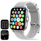 Smart Watch (Answer/Make Calls) , 1.7" Smartwatch with Call and Text Fitness Tracker with Health Dat