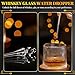 Hohean 1 Pack Whiskey Glass Water Pipette with Gift Box, Fashion Glass Pipette Water Dropper for Diluting Whiskey, Elegant Gift for Bourbon, Gin, and Rum Enthusiasts, Compact and Portable