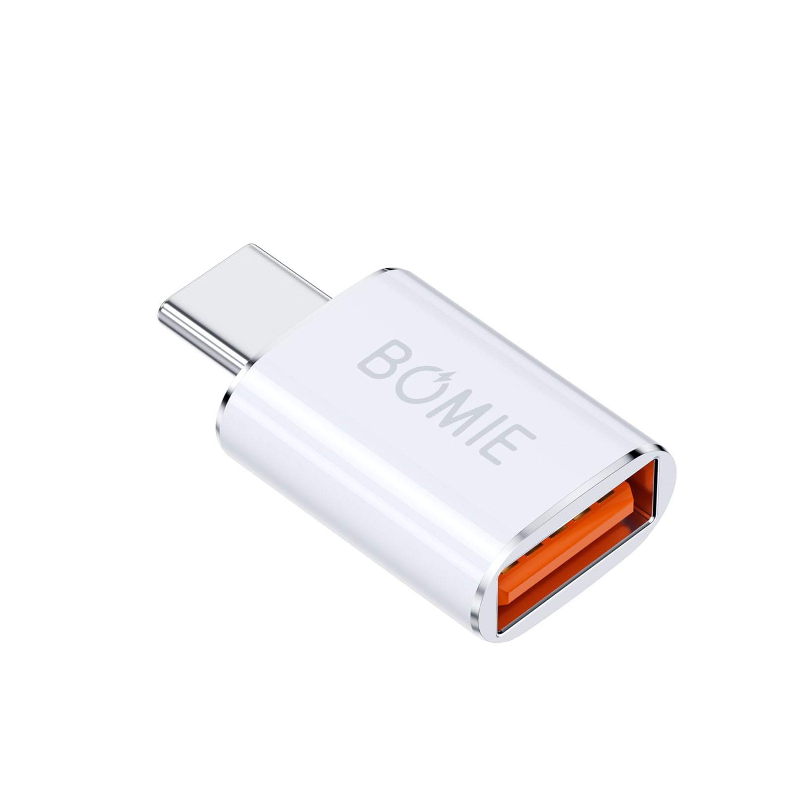 BOMIE USB Type-C 変換アダプタ USB 3.2 Gen2 (メス) to USB-C (オス) 変換アダプタ 10Gbps 高速データ転送 3A 急速充電 OTG対応 アルミ製外装 Ma c Book Pro/Air Phone 17/16/15 Pad Pro D-ell XPS スマートフォン、タブレット、ノートパソコンなどType-C機器対応