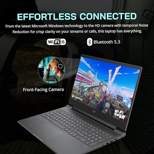 Image of HP Victus 16.1 inch FHD 144Hz i7 RTX 4060 Gaming Laptop, 16.1 inch FHD 144Hz, Intel i7-14700HX (Beats i9-13900H), NVIDIA GeForce RTX 4060, 16GB DDR5 RAM, 1TB SSD, W11H, with 512GB External SSD Bundle