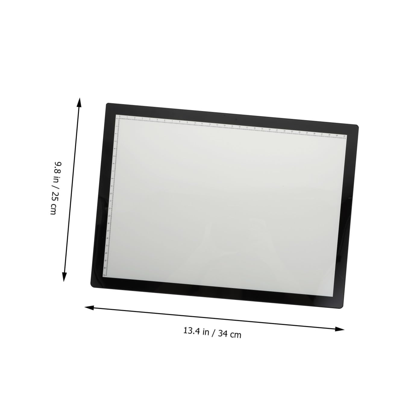 HOODANCOS Mesa de Dibujo A4 Luz, Portátil y Ligera, Barra de Calibración Doble, Batería 2500mah, para Calco de Bocetos y Animación