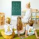Zocipro 12 Stück Beutel zum Bemalen mit Kordelzug für Kinder, Stoffbeutel zum Bemalen Basteln Kindergeburtstag mit 12 Farbe Stiften, Tasche Selbst Gestalten Kinder für Mitgebsel