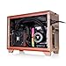 Thermaltake TR100 SFF Chassis; mITX Support; 18.9 Liters; PCIe 4.0 Riser Cable Included; 360mm GPU Clearance; 280mm Radiator Support; Removable PCIe Bracket; Gravel Sand; CA-11A-00SGNN-00