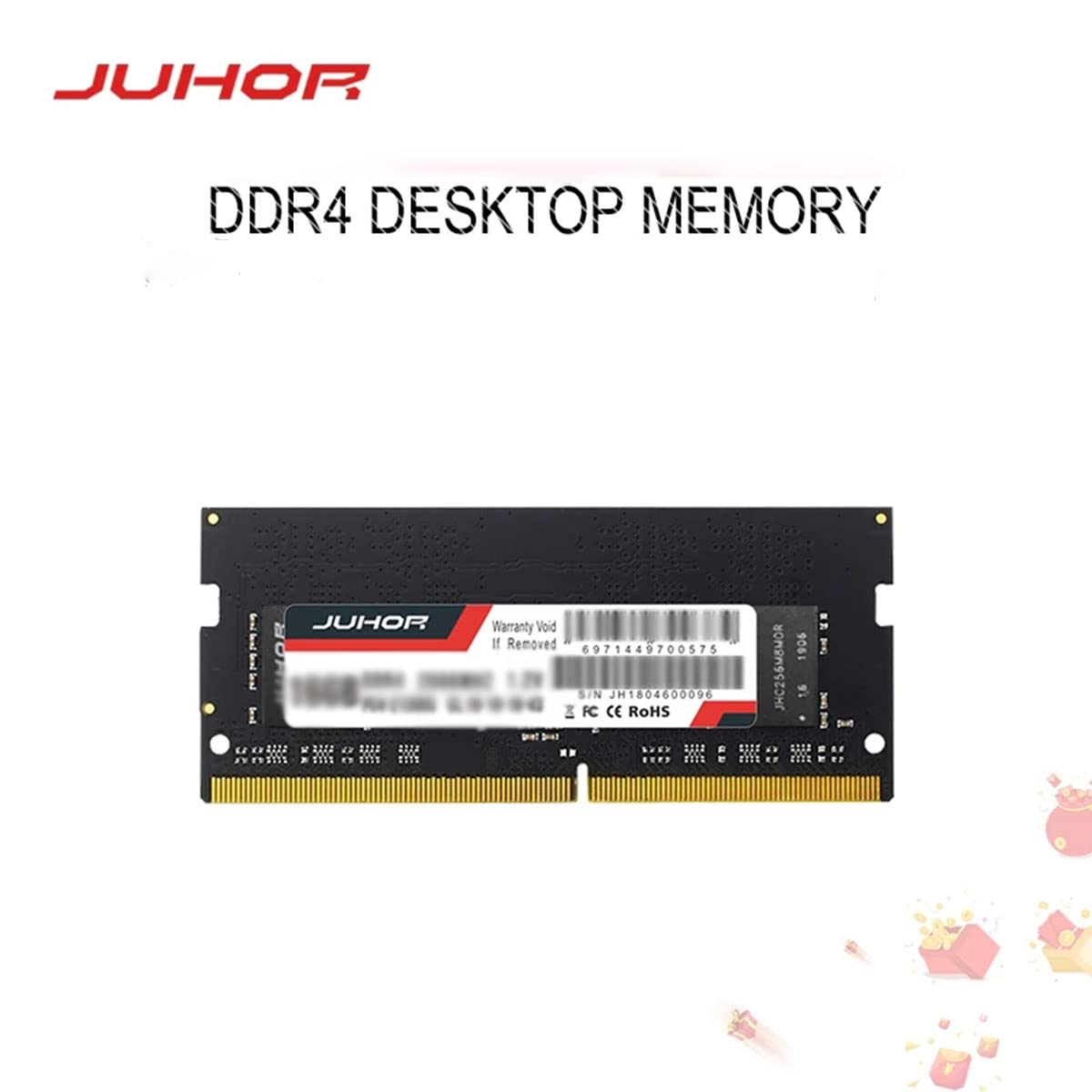 JUHOR Notebook PC Computer Memory DDR4 RAM 16GB (8GBx2) 3200MHz