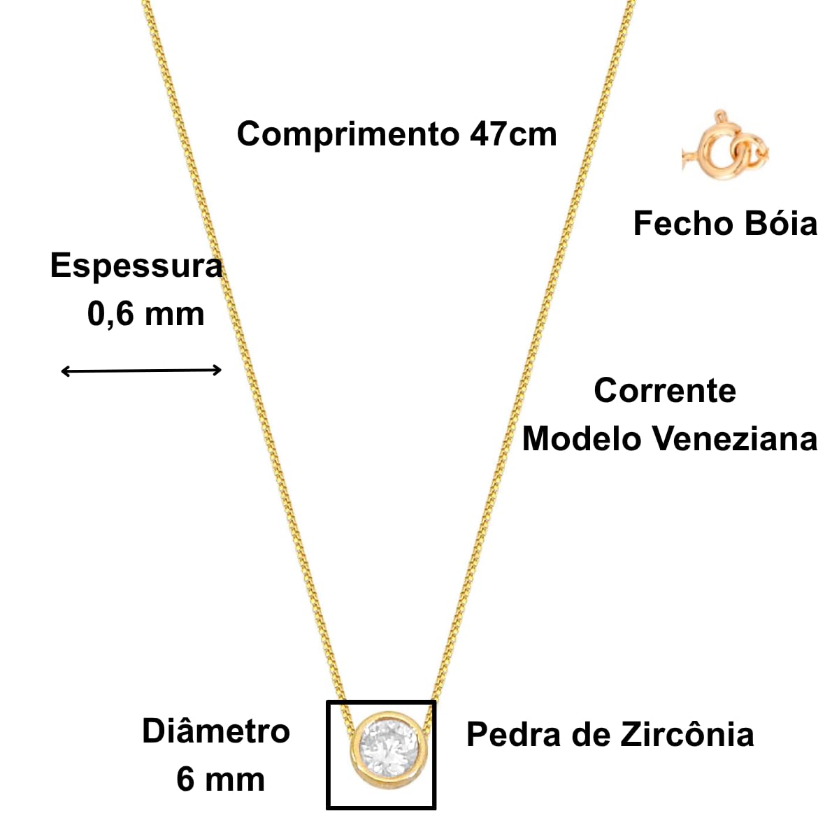 Colar e pingente ponto de luz com pedra de zircônia Banhado á ouro 18k e Antialérgico em promoção! Veja a oferta e mais achadinhos de Bijuterias 4 Hoje é o melhor dia para comprar Colar e pingente ponto de luz com pedra de zircônia Banhado á ouro 18k e Antialérgico com aquele preço maroto! Promoção! Aproveite a oferta! 4