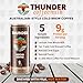 Thunder Coffeemilk - 11 oz Aussie Style Cold-Brewed Canned Coffee (Latte), Convenient Coffee Can for Grab & Go, Natural Protein-Rich Cold Brewed Coffee in Handy Cold Brew Cans, Mocha, 12 Pack