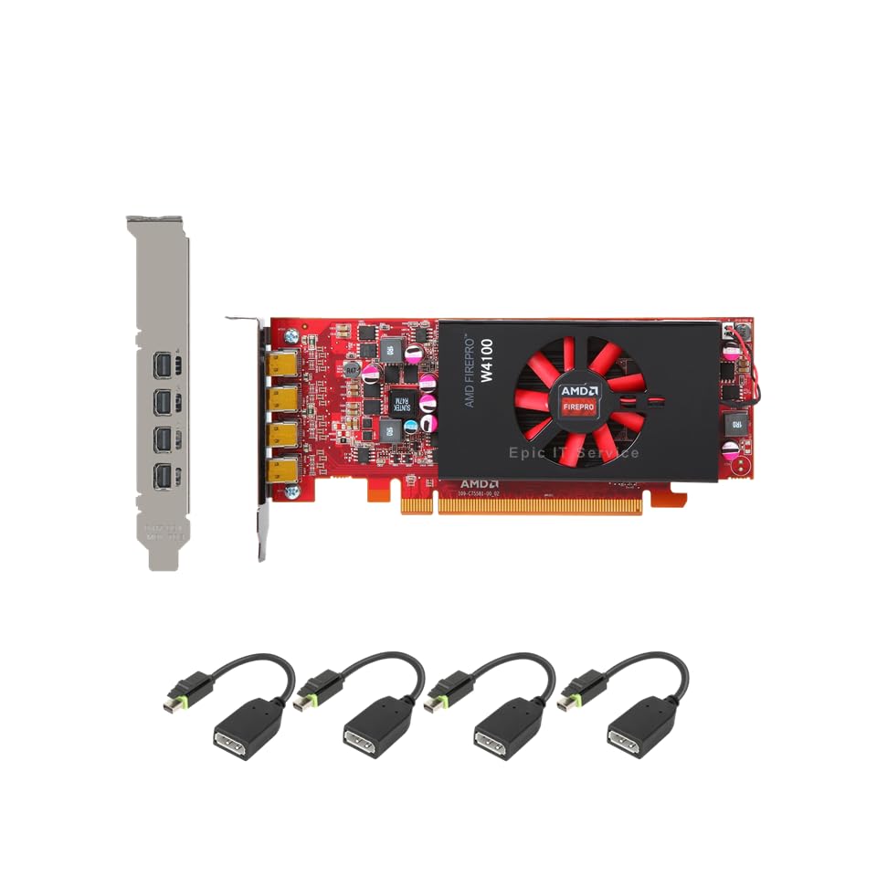 Amazon.com: Epic IT Service FirePro W4100 with Four Mini