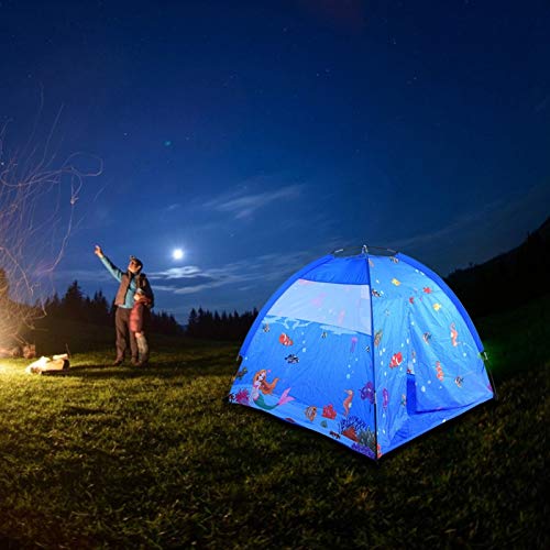 Tenda infantil, tenda de jogo de fibra de poliéster, estilo mar para crianças, crianças