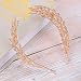 Beaupretty Diosa romana Hoja diadema Boda Novia Tiara Banda para el cabello...
