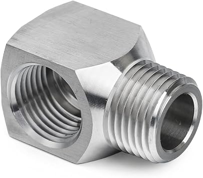 90 Degree Elbow Adapter for Commercial Hand Wash Sink Faucet
